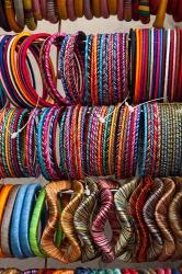 Bracelets, Pushkar, Rajasthan, India. | Obraz na stenu