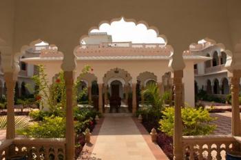 Hotel Kiran Villa Palace, Bharatpur, Rajasthan, India. | Obraz na stenu