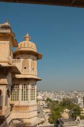 Turret, City Palace, Udaipur, Rajasthan, India. | Obraz na stenu