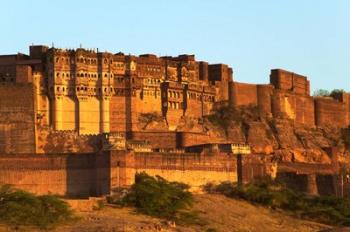 Umaid Bhawan Palace at Sunset, Jodhpur, Rajasthan, India | Obraz na stenu