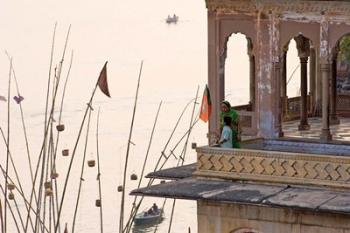 Daily Life Along The Ganges River, Varanasi, India | Obraz na stenu