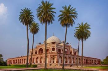 Exterior view of Humayun's Tomb in New Delhi, India | Obraz na stenu