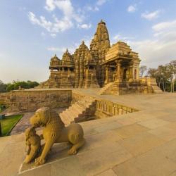 Hindu Temples at Khajuraho, India | Obraz na stenu