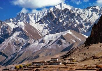 India, Ladakh, Bodh Kharbu, Srinagar-Leh road | Obraz na stenu