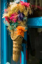 Decorative Flowers in Shopping Village, Delhi, India | Obraz na stenu