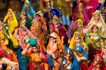 Figurines at the Saturday Market, Goa, India | Obraz na stenu