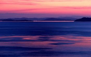 Indonesia, Sulawesi, Togian islands Sunset | Obraz na stenu