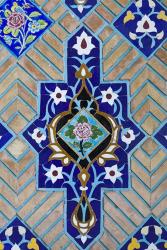 Tilework at Niyavaran Palace Complex, Tehran, Iran | Obraz na stenu