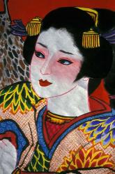 Geisha, Warrior Folk Art, Takamatsu, Shikoku, Japan | Obraz na stenu