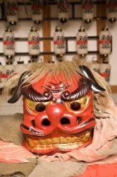 Japan, Gifu, Takayama, Lion dance, festival | Obraz na stenu