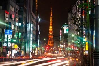 Tokyo, Japan, Tokyo Tower in Shiba Park | Obraz na stenu