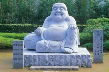 Statue at Kumano Nachi Shrine, Katsuura, Wakayama, Japan | Obraz na stenu