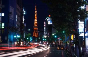 Tokyo Tower, Roppongi, Tokyo, Japan | Obraz na stenu