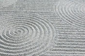 Pattern in Sand, Tofukuji Temple, Kyoto, Japan | Obraz na stenu