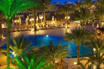 Jordan, Aqaba, Hotel swimming pool, resort | Obraz na stenu