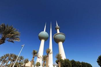 Kuwait, Kuwait City, Kuwait Towers | Obraz na stenu