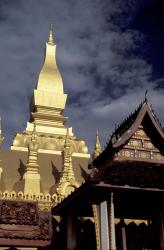 Pha That Luang (Great Stupa), Vientiane, Laos | Obraz na stenu