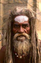 Close-up of Religious Man in Kathmandu, Nepal | Obraz na stenu