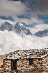 Stone hut, Khumbu Valley, Nepal | Obraz na stenu
