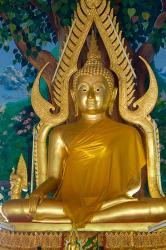 Thailand, Ko Samui, Golden Buddha, Prayer House | Obraz na stenu