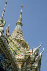 Roof detail, Grand Palace, Bangkok, Thailand | Obraz na stenu
