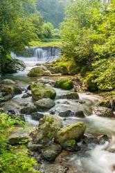 Waterfall and river, Rize, Black Sea region of Turkey | Obraz na stenu