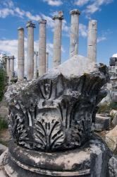 Columns and Relief Sculpture, Aphrodisias, Turkey | Obraz na stenu
