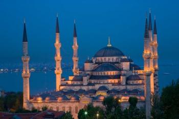 Blue Mosque, Istanbul, Turkey | Obraz na stenu
