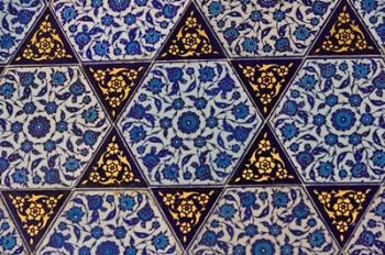 Tile Inside Topkapi Palace, Istanbul, Turkey | Obraz na stenu