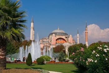 The Hagia Sophia Mosque, Istanbul, Turkey | Obraz na stenu