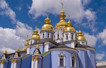 St Michaels Cathedral, Kiev, Ukraine | Obraz na stenu