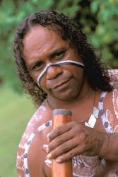 Australia, Queensland, Caims, Aboriginal, Didgeridoo | Obraz na stenu