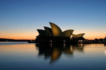 Sydney Opera House at Dawn, Sydney, Australia | Obraz na stenu