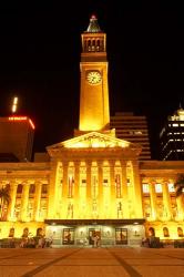 City Hall, King George Square, Brisbane, Queensland, Australia | Obraz na stenu