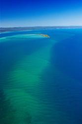 Great Sandy Straits, Little Woody Island and Fraser Island, Queensland, Australia | Obraz na stenu