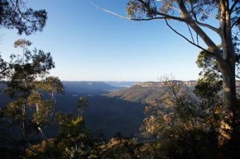 Australia, NSW, Blue Mountains, Jamison Valley | Obraz na stenu