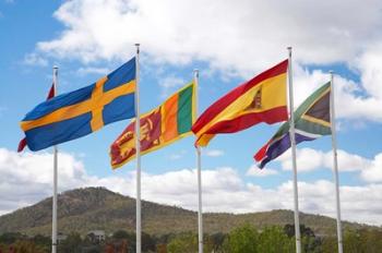 Australia, International Flags, Commonwealth Place | Obraz na stenu