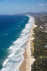 Australia, Queensland, Sunshine Beach coastline | Obraz na stenu