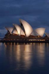 Australia, New South Wales, Sydney Opera House Silhouette | Obraz na stenu