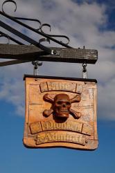 Pub sign, Victoria Dock, Hobart, Australia | Obraz na stenu