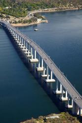 Tasman Bridge, River Derwent, Tasmania, Australia | Obraz na stenu