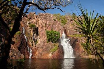 Cascade of Wangi Falls, Litchfield National Park, Northern Territory, Australia | Obraz na stenu