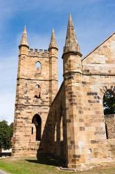 Tower at Port Arthur historic penitentiary, Australia | Obraz na stenu