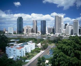 Brisbane Skyline, Queensland, Australia | Obraz na stenu