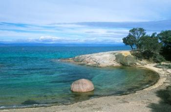 Half Moon Bay, Freycinet National Park, Tasmania, Australia | Obraz na stenu