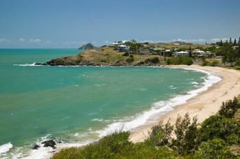 Australia, Queensland, Yeppoon Kemp Beach coastline | Obraz na stenu