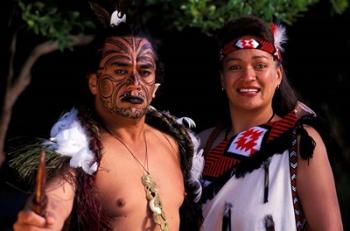 New Zealand, North Island, Maori culture and costume | Obraz na stenu