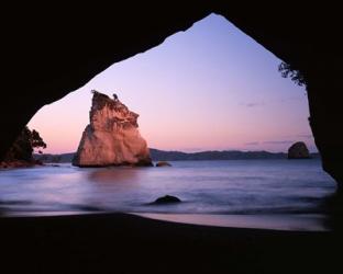 Coastline, Cathedral Cove, Coromandel Peninsula, North Island, New Zealand | Obraz na stenu