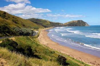 Makorori Beach near Gisborne, Eastland, New Zealand | Obraz na stenu