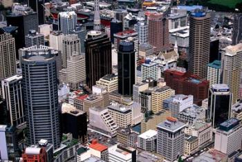 Auckland skyscapers, New Zealand | Obraz na stenu